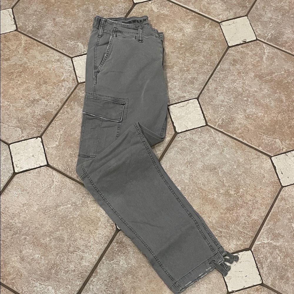 American Eagle Outfitters Men's Cargo Pants in Gray - Picture 11 of 14
